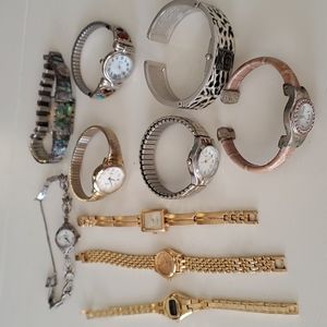 Lot of various watches